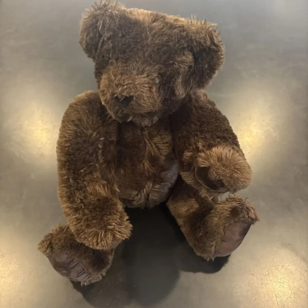 Vermont Brown Teddy Bear 16” fully jointed Vintage Style Collectible Heirloom